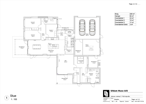 Stueplan Juliehoej 7