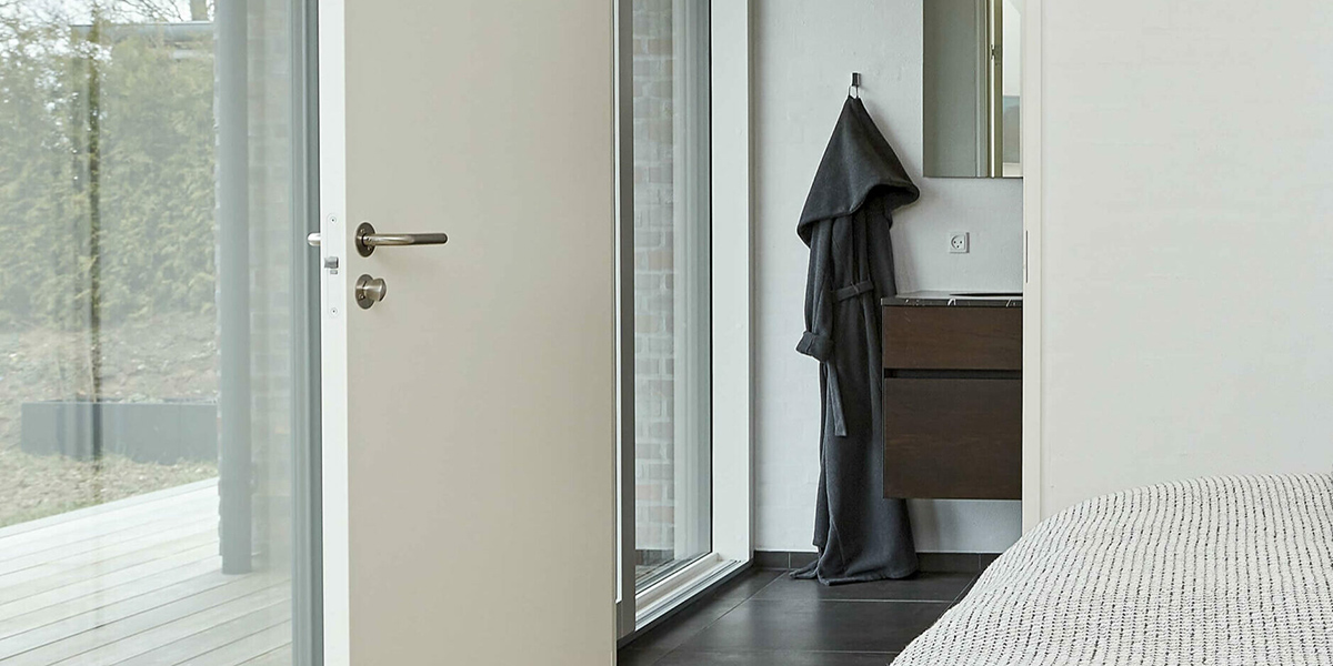 Sovevaerelse Panoramaudsigt Nybyggeri Liebhaveri Badevaerelse Styling Indretningsarkitekt Boligstylist Natur Bysteinvig Indretning Scaled Panorama
